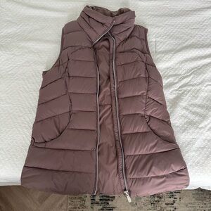 Lululemon Athletica Mauve Puffer Vest